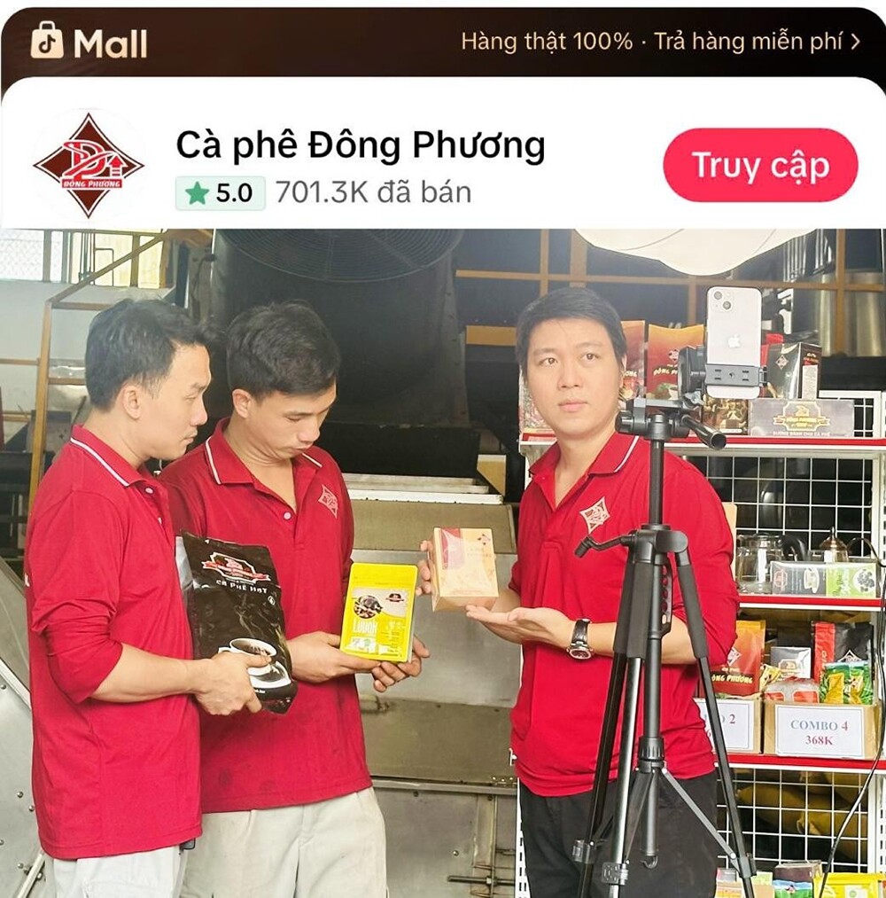 Cà Phê Đông Phương được người tiêu dùng bình chọn tại Tiktok Choice Award 2026 - 2
