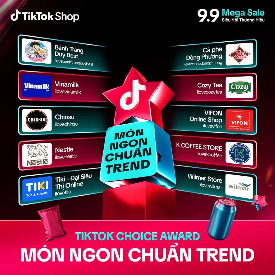 Cà Phê Đông Phương được người tiêu dùng bình chọn tại Tiktok Choice Award 2026 - 3