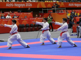 Karate Việt Nam ghi danh bảng vàng ASIAD: 3 hot girl thắng đậm Iran, ẵm HCV đầu tiên