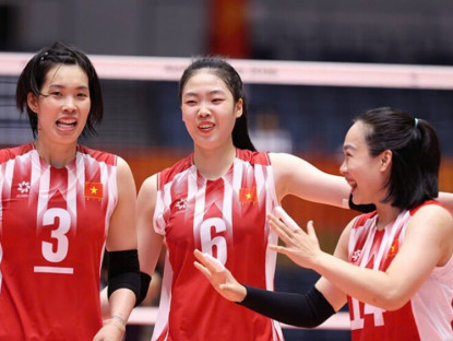 Thể thao - Trực tiếp bóng chuyền nữ Việt Nam - Kazakhstan: Quỳnh Hương thăng hoa (ASIAD)