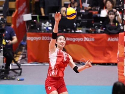 Thể thao - Kết quả bóng chuyền nữ Việt Nam - Kazakhstan: Quỳnh Hương tỏa sáng ghi 18 điểm (ASIAD)