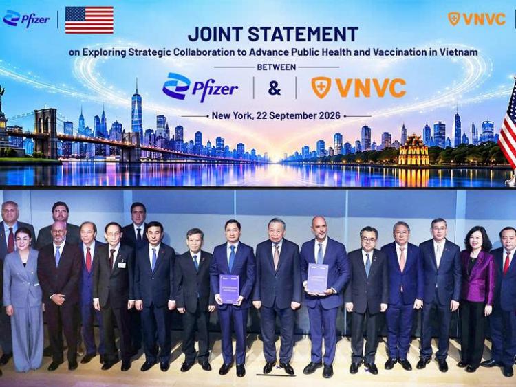 Y tế - Tổng Bí thư, Chủ tịch nước Tô Lâm chứng kiến VNVC và Pfizer hợp tác tăng cường năng lực y tế dự phòng cho Việt Nam