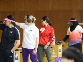 Trực tiếp ASIAD 23/9: Xạ thủ Thu Vinh bám đuổi quyết liệt, Thúy Vi hoàn thành bài kiếm thuật