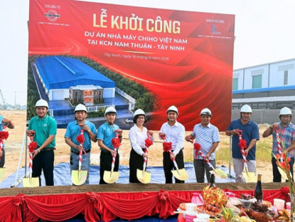 Thông tin doanh nghiệp - CHIHO khởi công nhà máy 4.000m² tại KCN Nam Thuận, mở rộng bước tiến ra thị trường quốc tế