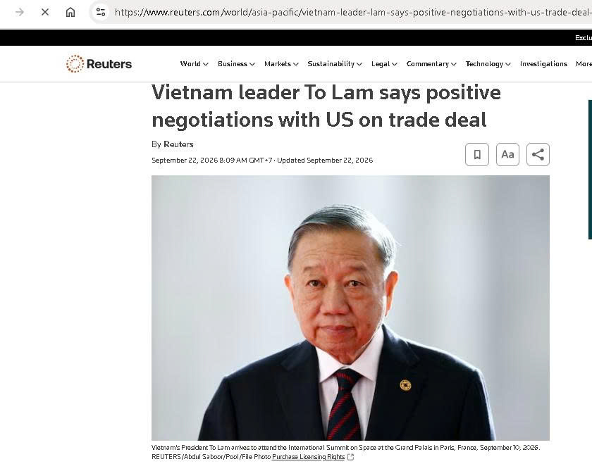 Truyền thông quốc tế đánh giá cao thông điệp của Tổng Bí thư, Chủ tịch nước Tô Lâm - 1