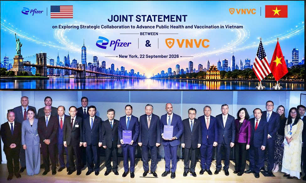 Tổng Bí thư, Chủ tịch nước Tô Lâm chứng kiến VNVC và Pfizer hợp tác tăng cường năng lực y tế dự phòng cho Việt Nam - 1