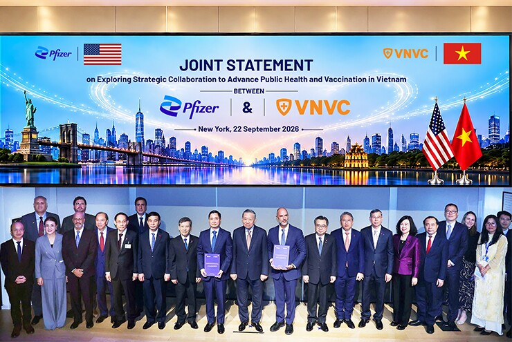 Tổng Bí thư, Chủ tịch nước Tô Lâm chứng kiến VNVC và Pfizer hợp tác hướng tới các mục tiêu y tế dài hạn của Việt Nam - 1