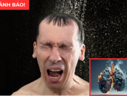 Thông tin doanh nghiệp - Tắm kiểu này chỉ gây “hủy hoại” phổi, dừng lại ngay nếu không muốn làm bạn với máy thở cả đời!
