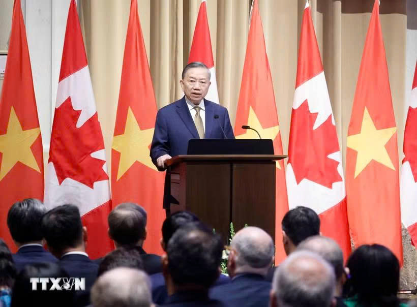 Tổng Bí thư, Chủ tịch nước Tô Lâm: Việt Nam sẵn sàng cùng Canada xây dựng quan hệ Đối tác Chiến lược có chiều sâu - 1