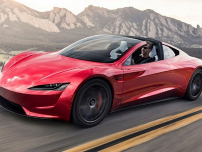 Giao thông - Sau 10 năm nhận cọc xe thể thao Tesla Roadster chốt lịch ra mắt toàn cầu