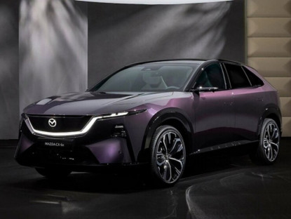 Giao thông - Mazda CX-6e chốt ngày ra mắt, SUV điện có màn hình siêu khủng