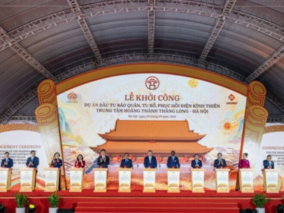 Thông tin doanh nghiệp - Hà Nội: Khởi công Dự án đầu tư bảo quản, tu bổ, phục hồi Điện Kính Thiên