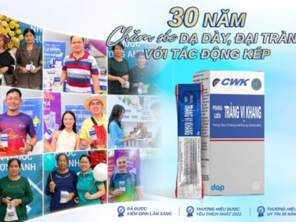 Thông tin doanh nghiệp - Phong Liễu Tràng Vị Khang – Chăm sóc dạ dày, đại tràng với tác động kép