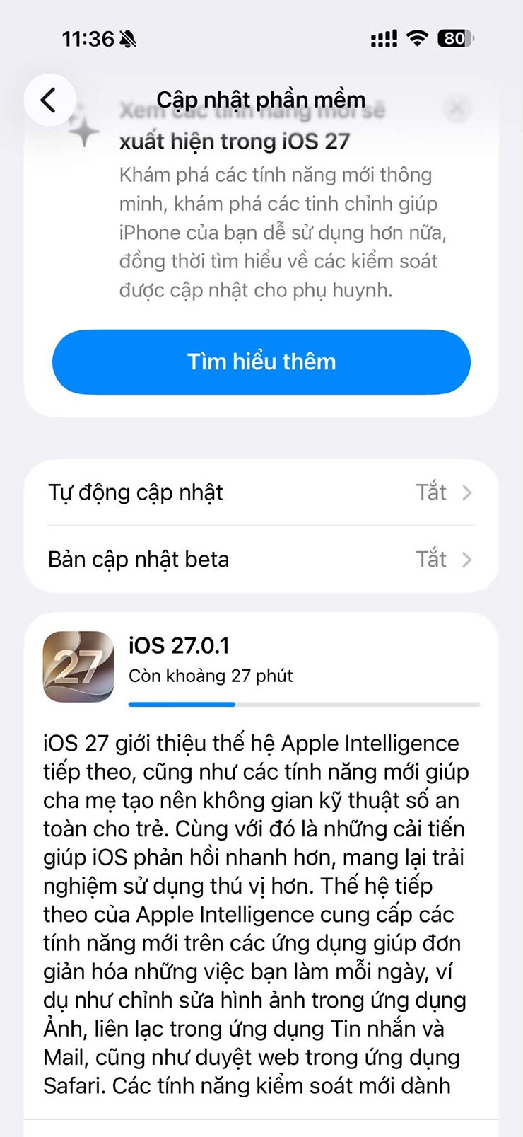 iOS 27.0.1 có gì đáng chú ý sau hai tuần Apple ra mắt iOS 27? - 2