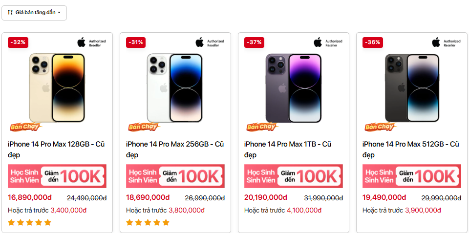 Làn sóng rao bán iPhone đời cũ, nhiều nhất là iPhone 14 Pro Max - 2