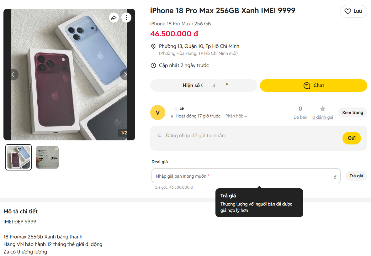 Giá iPhone cũ tháng 9: iPhone "cổ lỗ sĩ" siêu rẻ, đã xuất hiện iPhone 18 Pro/Pro Max - 1