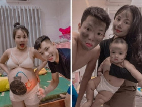 Mẹ bầu hài hước “nổ bụng ra con” được hội bỉm sữa làm theo rần rần, tạo trào lưu chụp ảnh hot