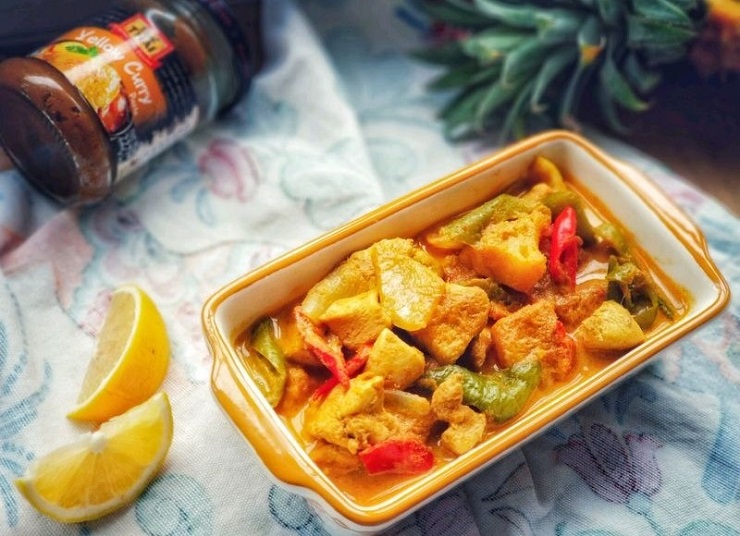 Cách làm món cà ri gà dứa kiểu Thái mềm béo thơm ngon cực đơn giản - 17