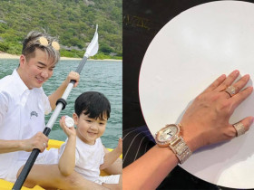 Người có quan hệ đặc biệt với con trai Mr. Đàm, nhận quà chưa từng có từ "ông hoàng nhạc Việt"