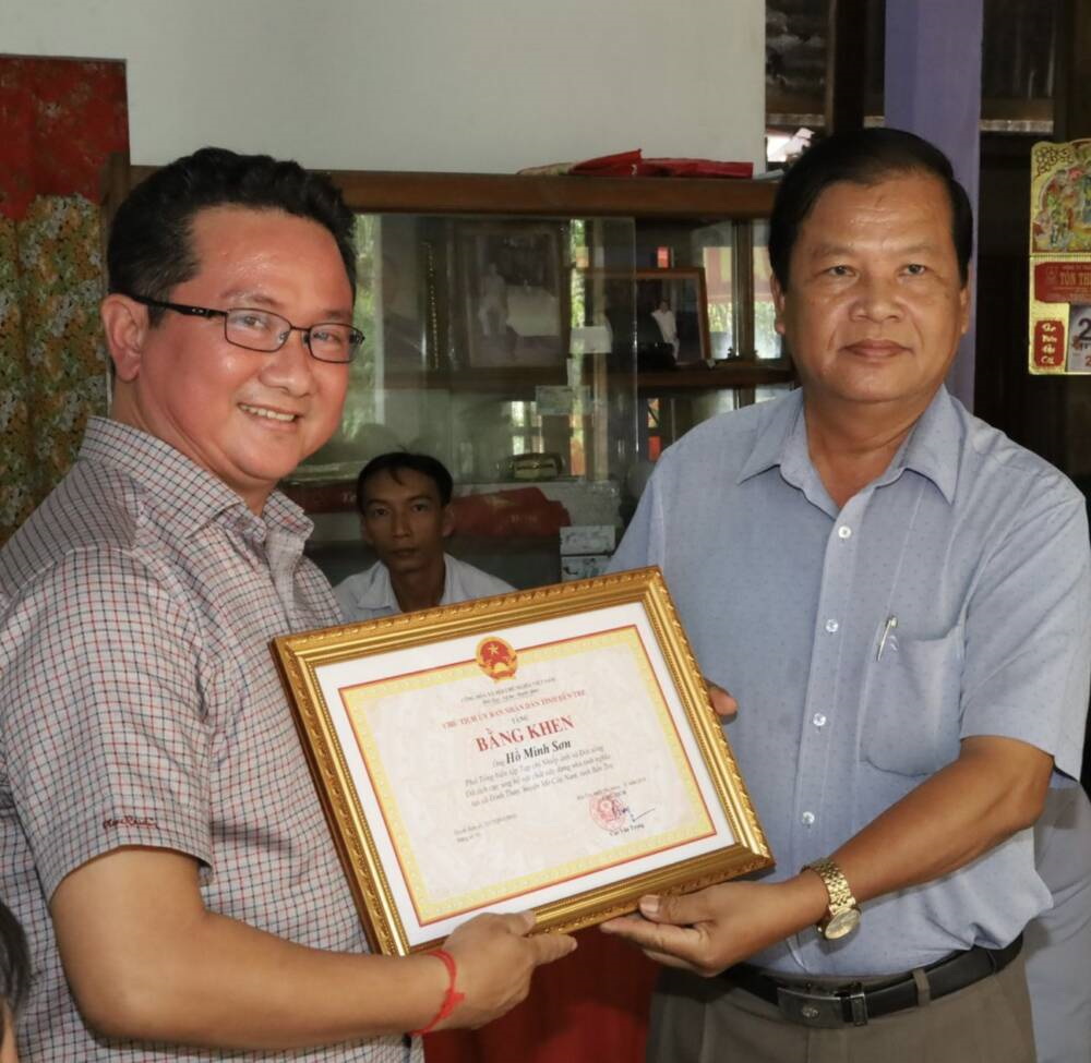 Ông Hồ Minh Sơn - Viện trưởng Viện IMRIC: Tấm gương sáng về hoạt động thiện nguyện vì cộng đồng - 1