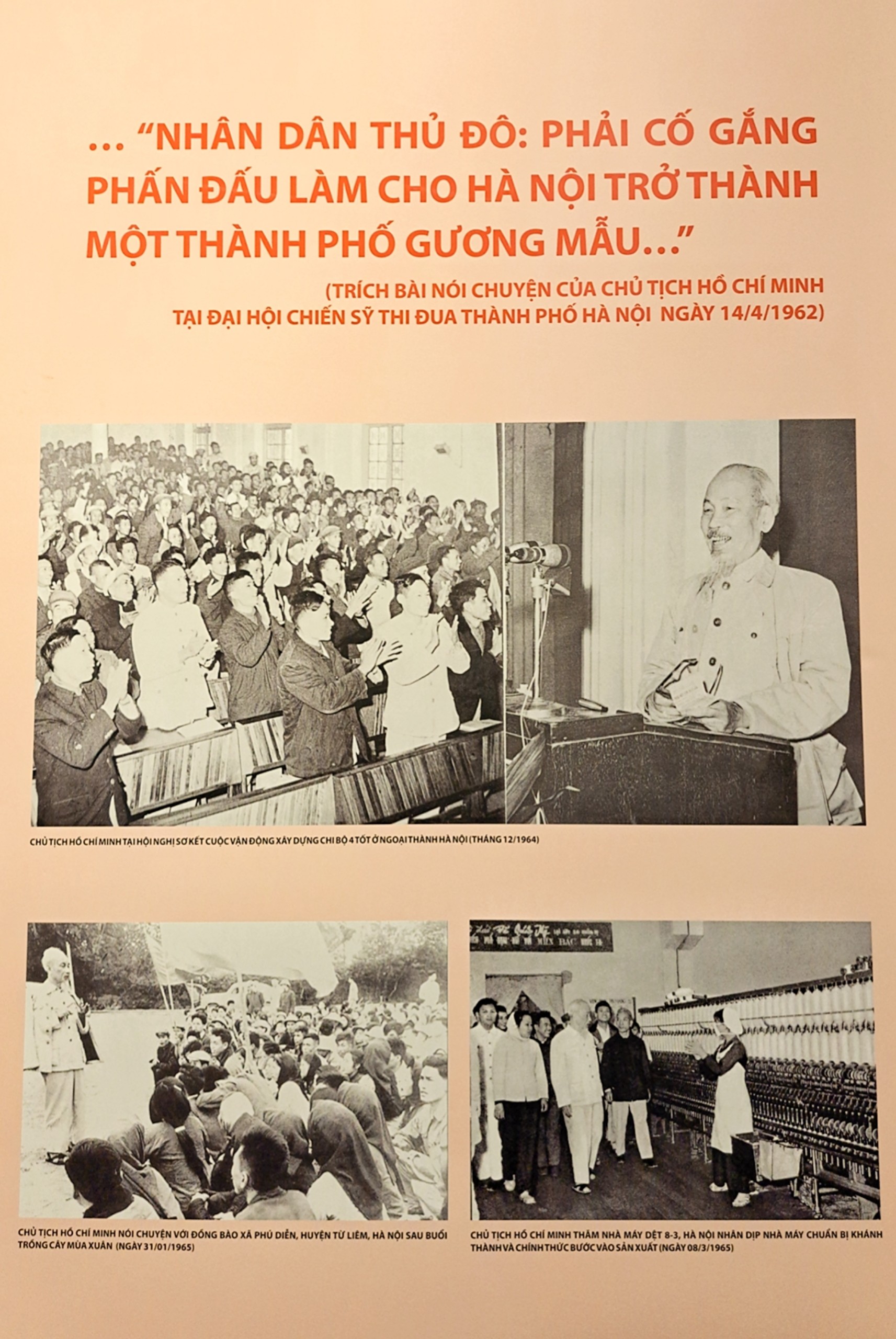 Nhiều tư liệu quý tại triển lãm ''Chủ tịch Hồ Chí Minh với Thủ đô Hà Nội” - 3
