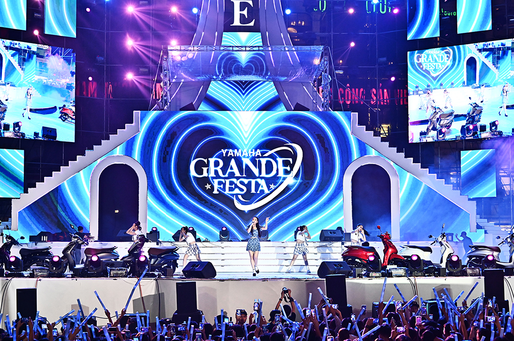 Yamaha Grande Festa “bùng cháy” với sự xuất hiện của dàn sao đình đám showbiz Việt và trên thế giới - 10