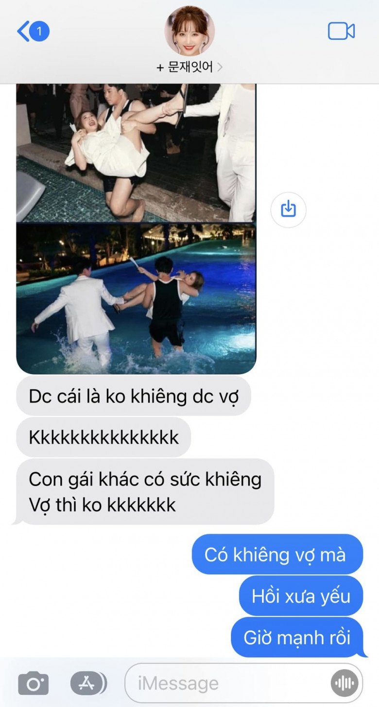 Hari Won, Nhã Phương phản ứng &#34;trái ngược&#34; khi thấy ảnh chồng &#34;thân mật&#34; với khách nữ tại đám cưới Diệu Nhi - 4
