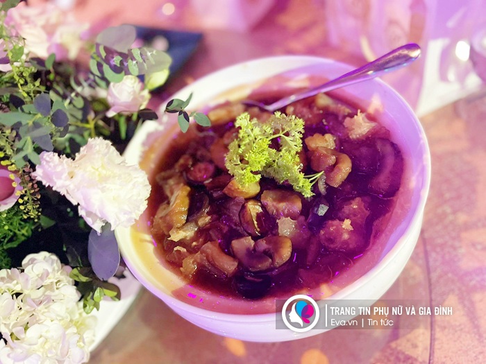 Thực đơn tiệc cưới hoa hậu Đỗ Mỹ Linh và con trai bầu Hiển vẫn sang chảnh dù xuất hiện món này - 6