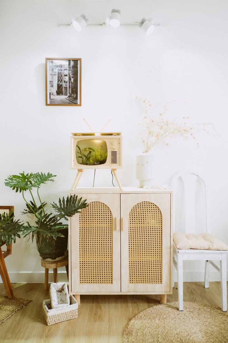 Cải tạo căn hộ cũ nứt vỡ thành nhà mới xinh lung linh, 9X được hỏi thông tin tới tấp - 11