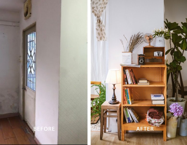 Cải tạo căn hộ cũ nứt vỡ thành nhà mới xinh lung linh, 9X được hỏi thông tin tới tấp - 2