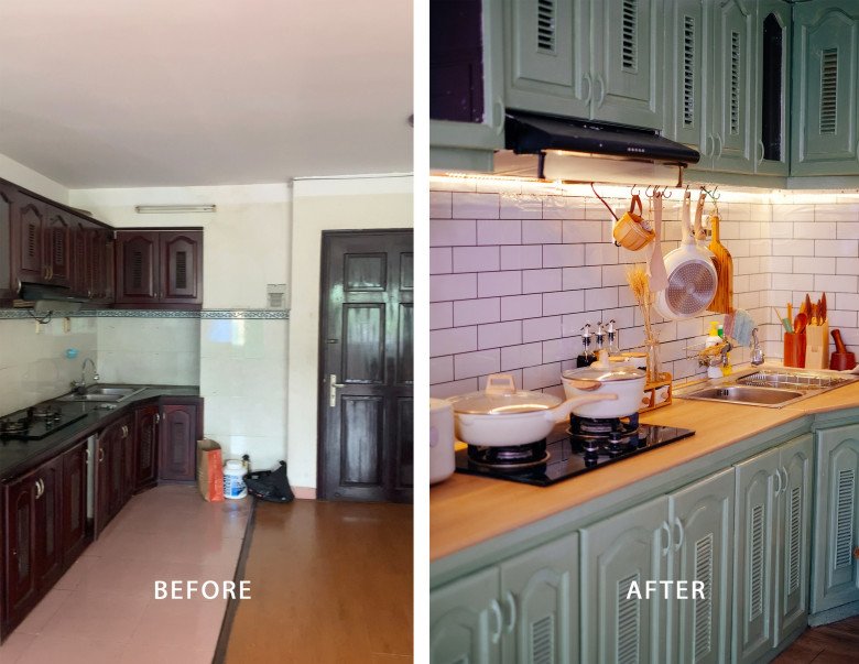 Cải tạo căn hộ cũ nứt vỡ thành nhà mới xinh lung linh, 9X được hỏi thông tin tới tấp - 4