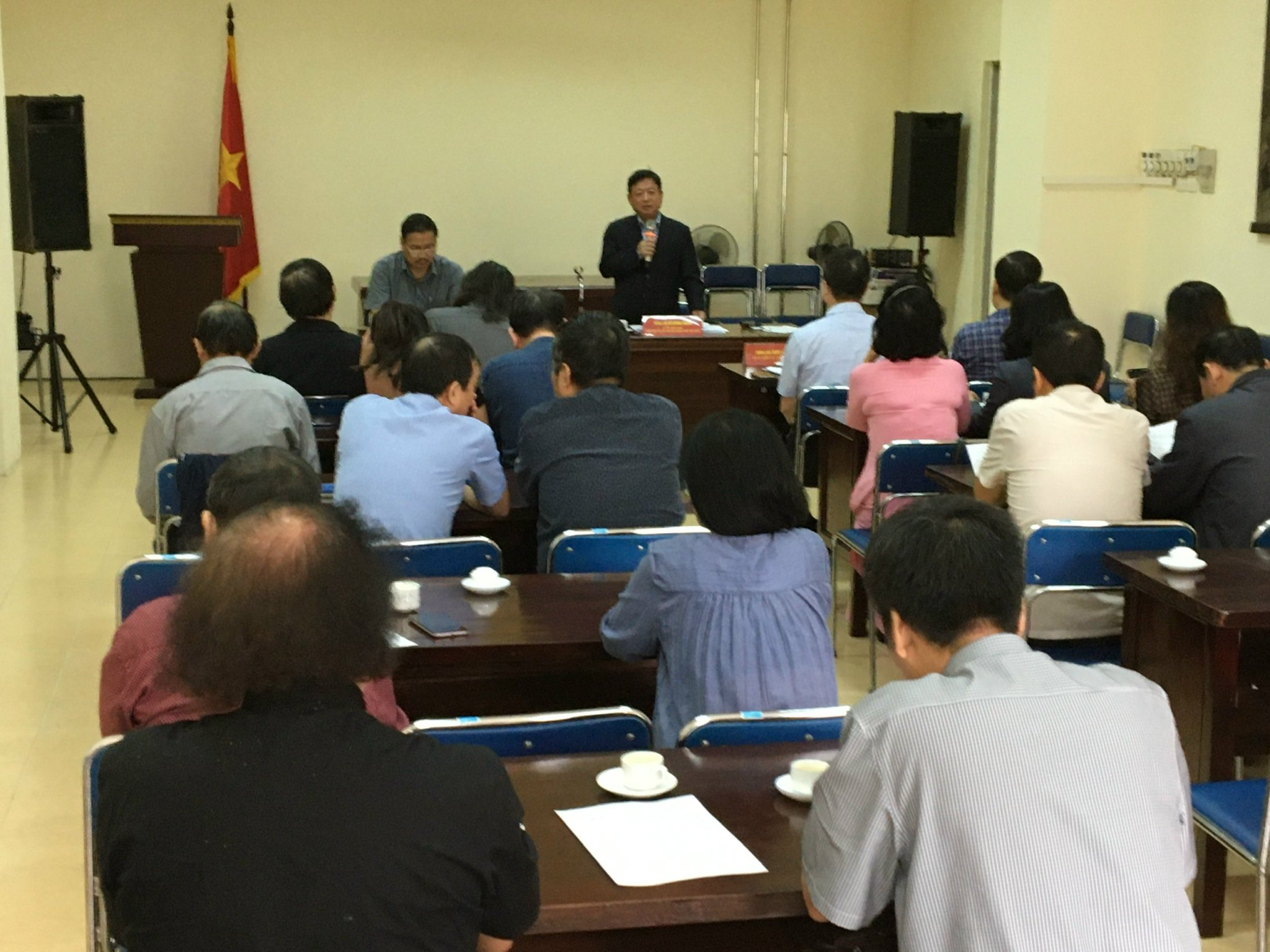 Đảng đoàn Liên hiệp các Hội Văn học nghệ thuật Việt Nam tổ chức Hội nghị giới thiệu bổ sung 2 Phó Chủ tịch Liên hiệp - 1