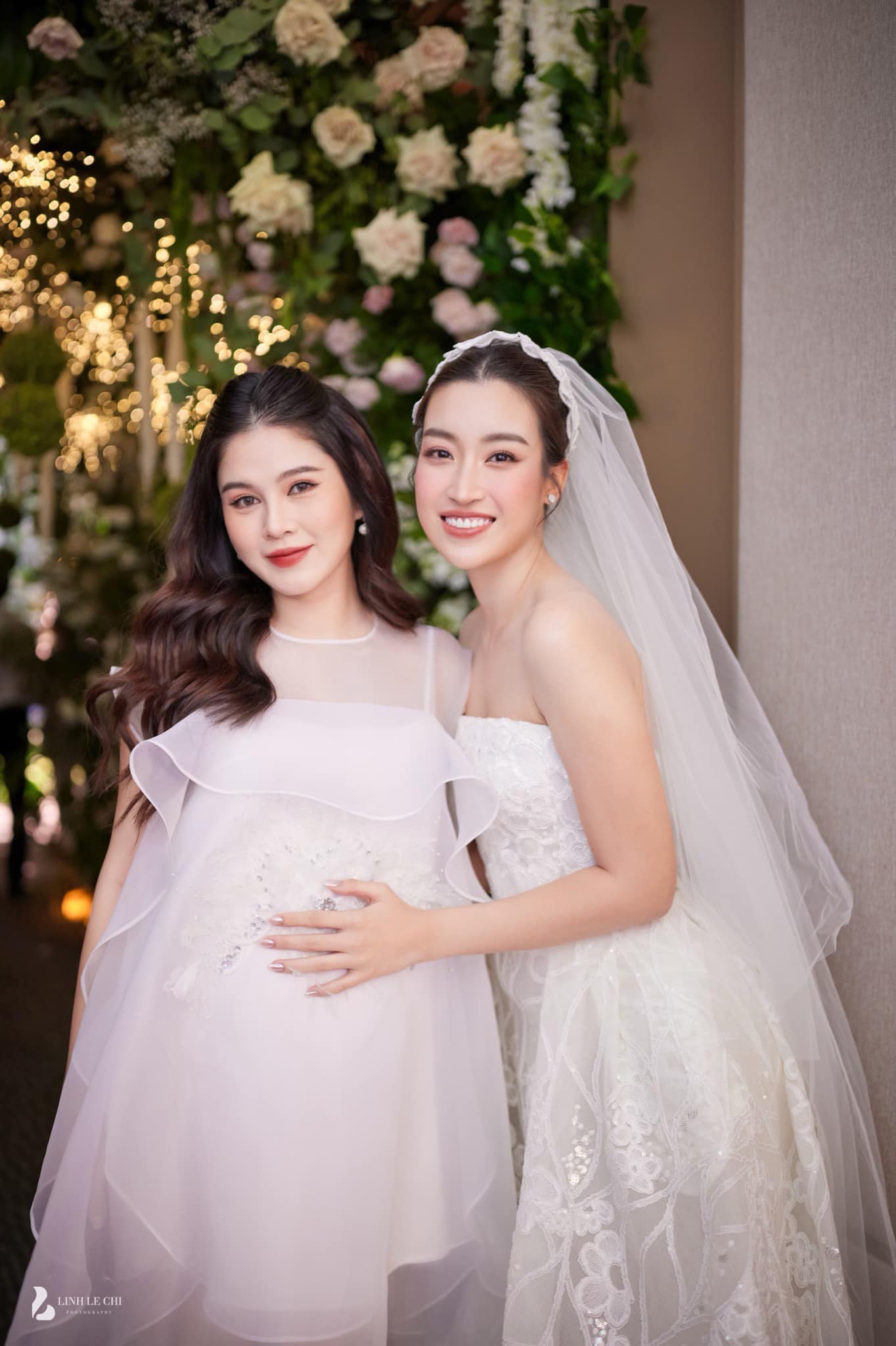 Đỗ Mỹ Linh bất ngờ nhắc chuyện bầu bí sau đám cưới với Chủ tịch HN FC - 2