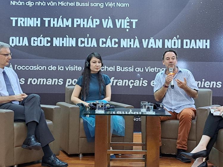 “Ông hoàng“ trinh thám Pháp dành lời khuyên cho tác giả trẻ Việt Nam