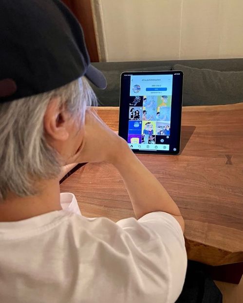 Xôn xao ảnh "Vua hài kịch Châu Tinh Trì sang Việt Nam uống cà phê" - 2