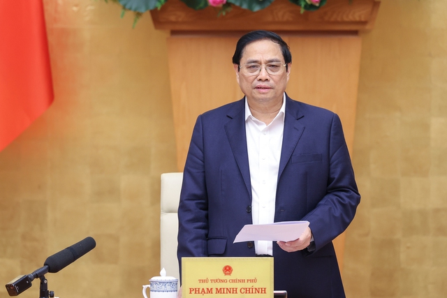 Thủ tướng Phạm Minh Chính chủ trì phiên họp Chính phủ thường kỳ tháng 10 - 1