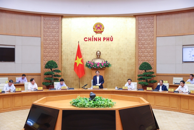 Thủ tướng Phạm Minh Chính chủ trì phiên họp Chính phủ thường kỳ tháng 10 - 2