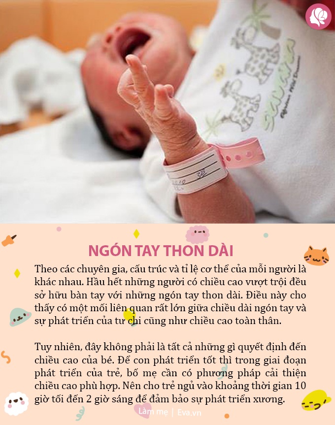 Để biết con lớn lên sẽ cao hay lùn, mẹ chỉ cần nhìn đặc điểm này của trẻ - 5