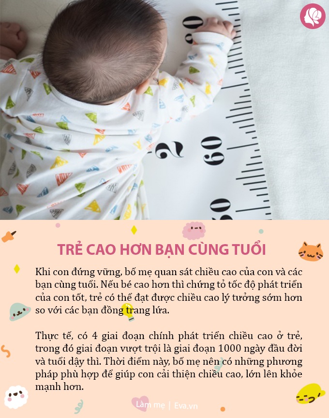Để biết con lớn lên sẽ cao hay lùn, mẹ chỉ cần nhìn đặc điểm này của trẻ - 7