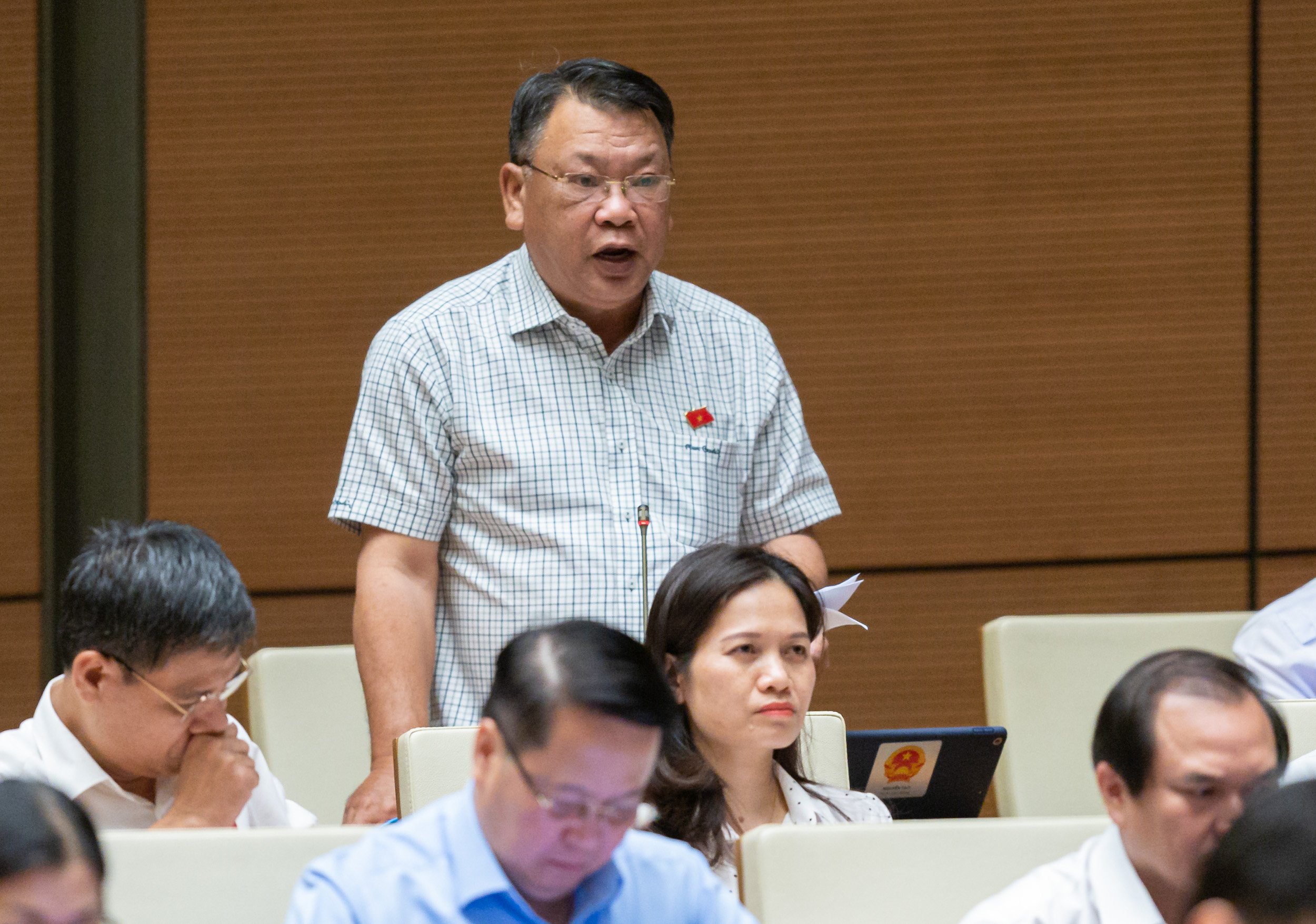 Quốc hội thảo luận về dự thảo Nghị quyết ban hành Nội quy kỳ họp Quốc hội (sửa đổi) - 4