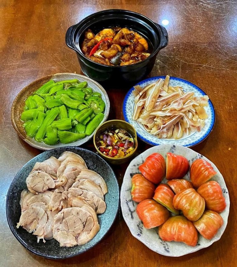 Mẹ 3 con Thái Nguyên khoe cơm gia đình toàn 4-5 món chỉ nấu trong 40 phút, nhìn mà thèm - 6