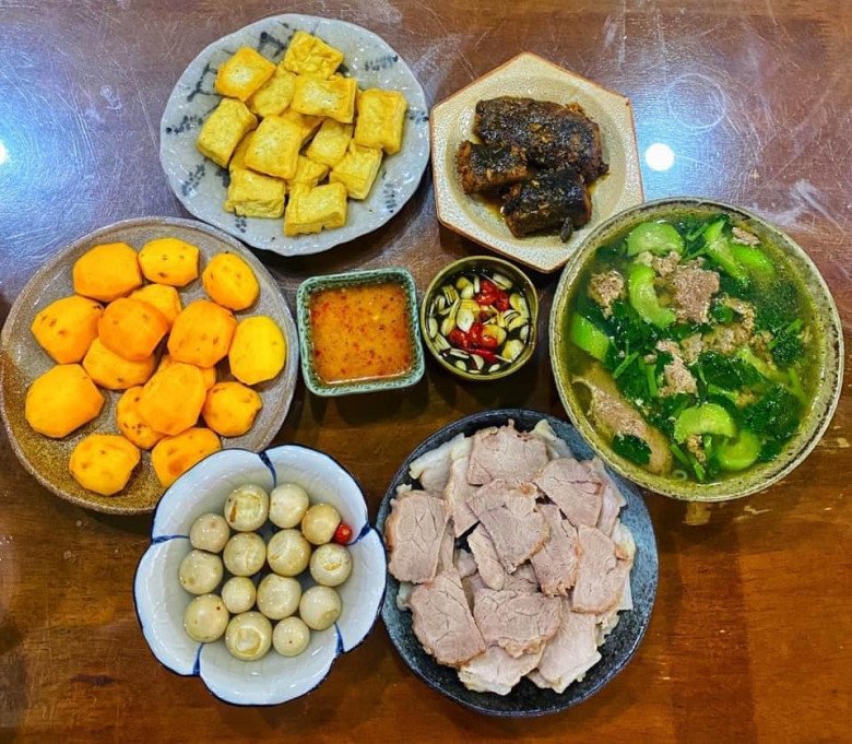 Mẹ 3 con Thái Nguyên khoe cơm gia đình toàn 4-5 món chỉ nấu trong 40 phút, nhìn mà thèm - 10