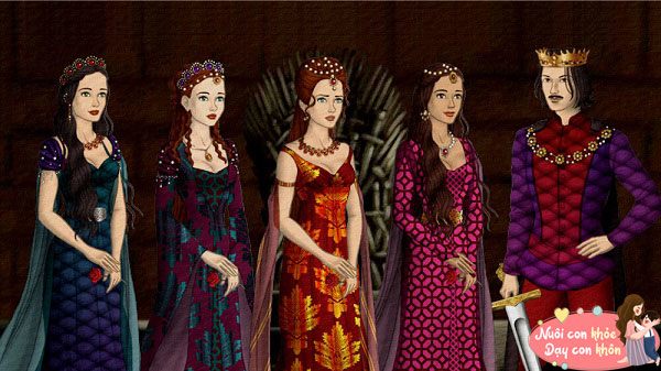 Truyện cổ tích: Nhà vua và bốn bà vợ - 3