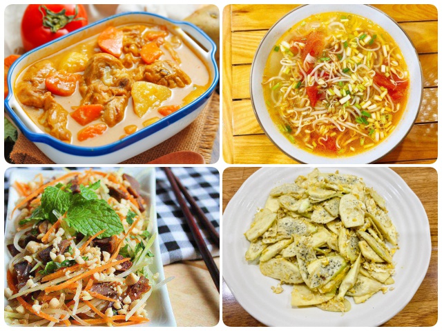 Hôm nay nấu gì: Bữa cơm 4 món cực ngon, có loại đặc sản giá rẻ chỉ 30 được đĩa đầy - 1