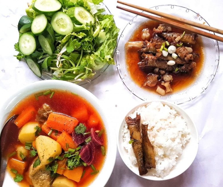 Chàng trai độc thân khoe cơm 1 mình, "không cần người yêu nấu ngon, chỉ cần người ăn món mình nấu" - 5