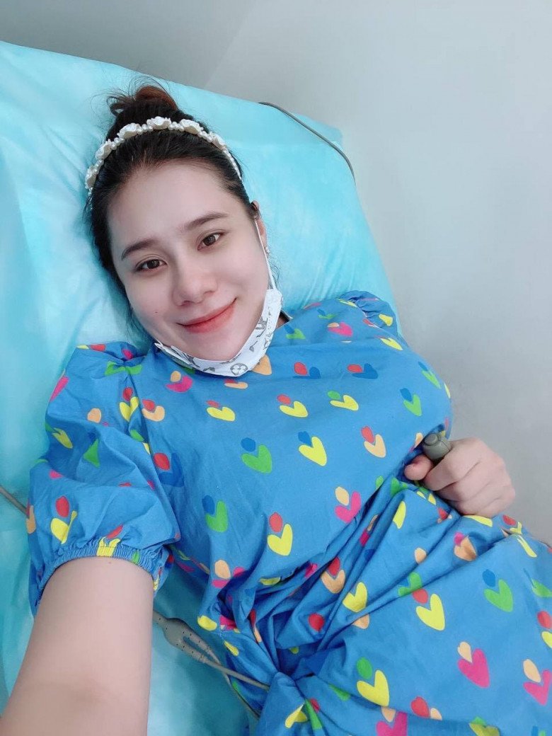 Bầu bí tăng vù vù hơn 30kg, Hồ Bích Trâm lo khó đẻ thường, chưa vượt cạn đã tính chuyện giảm cân - 1
