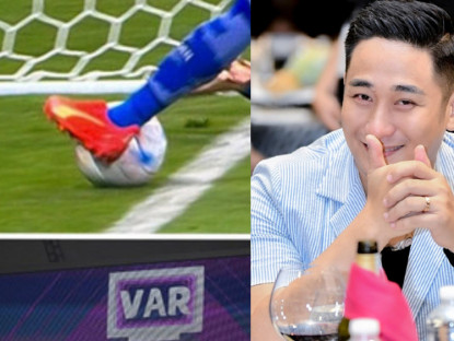 Giải trí - Tranh cãi quanh bàn thắng của Nhật, Minh Tiệp nói 1 câu xác đáng