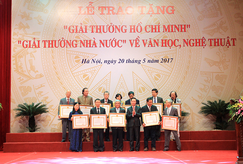 Trao Giải thưởng Hồ Chí Minh, Giải thưởng Nhà nước về Văn học Nghệ thuật năm 2022 cho 128 tác giả, đồng tác giả - 1