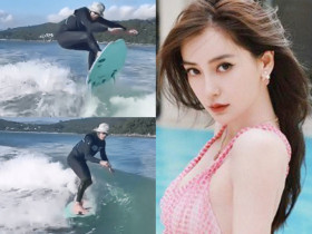 Châu Tinh Trì gây "bão" với clip "lướt sóng", đệ nhất mỹ nhân Hoa Ngữ có chia sẻ gây chú ý