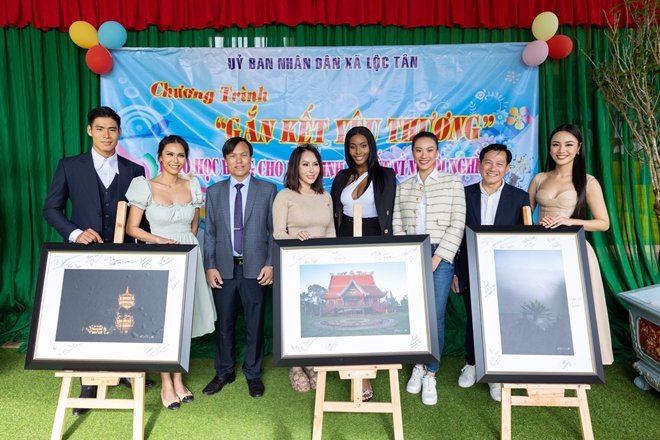 Dàn Hoa hậu, Á hậu quốc tế làm thiện nguyện ở Lâm Đồng - 9